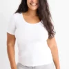 Multipack of 3 - basic T-shirt - slim fit white