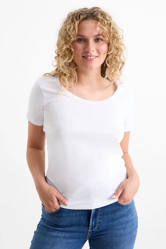 Multipack of 3 - T-shirt white
