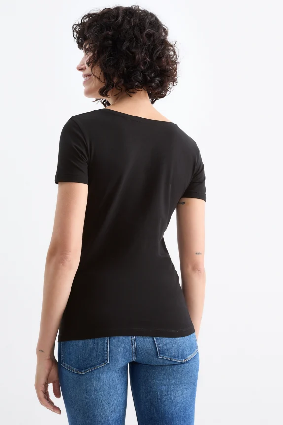 Multipack of 3 - T-shirt black