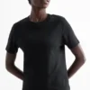 T-shirt - slim fit black