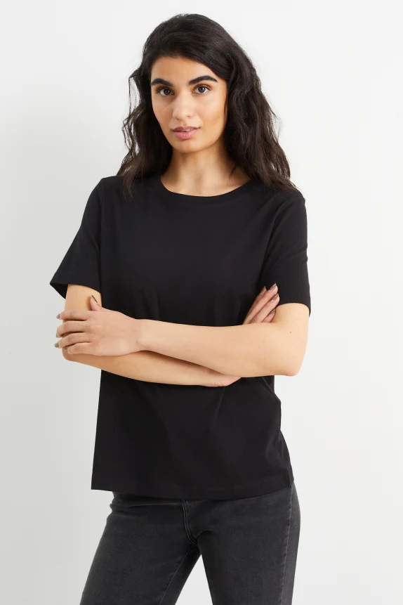 Multipack of 2 - T-shirt black
