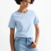 T-shirt - regular fit light blue