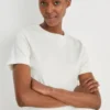 T-shirt cremewhite