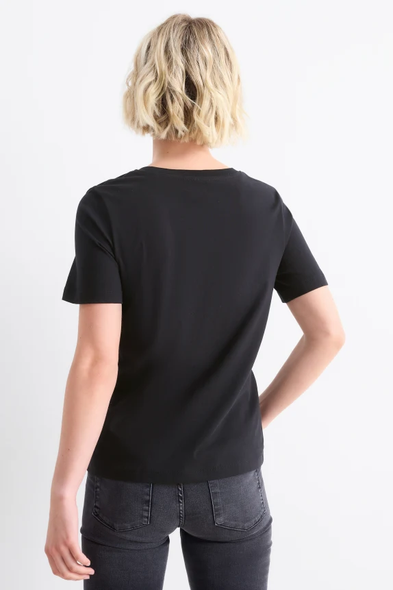 T-shirt - regular fit black
