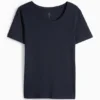 T-shirt - slim fit dark blue