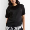 T-shirt - regular fit black