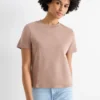 Multipack of 2 - T-shirt - slim fit light brown