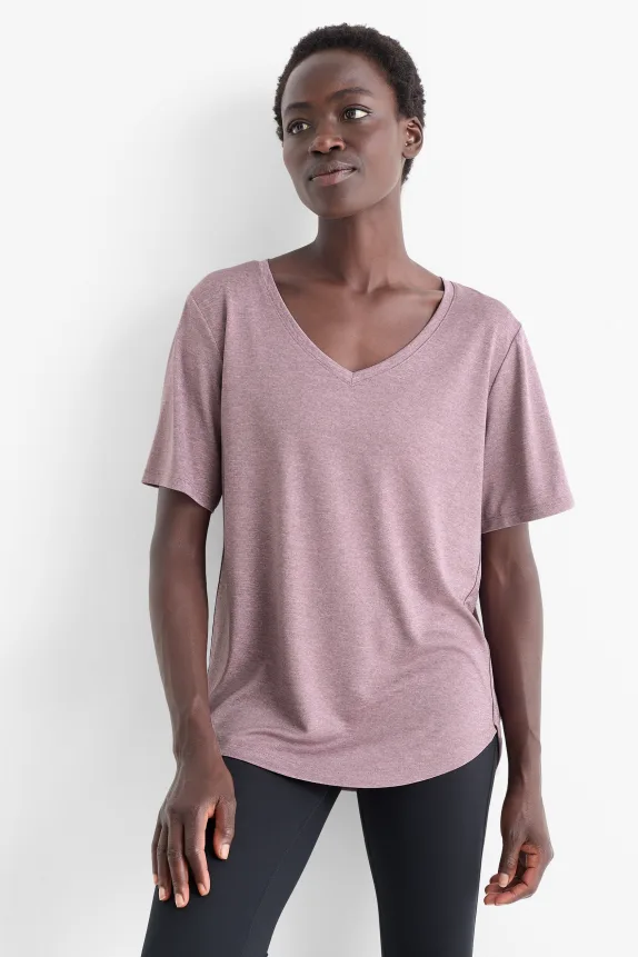 Technical top light violet
