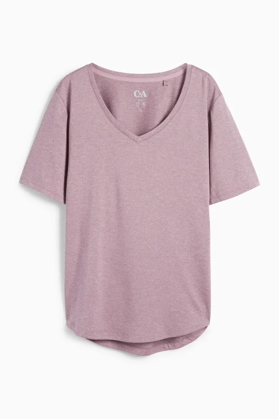 Technical top light violet
