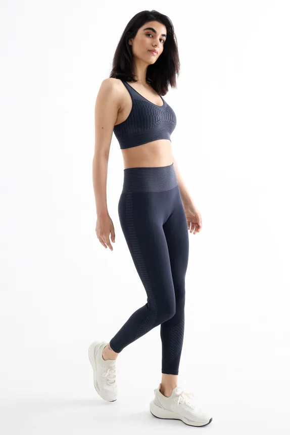 Active Leggings dark blue