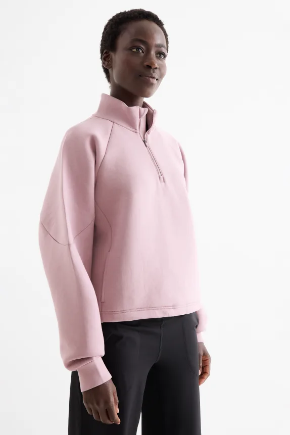 Active sweatshirt light violet