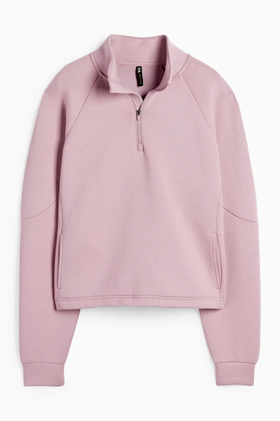 Active sweatshirt light violet