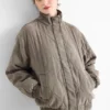 Quilted jacket khaki