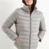 Quilted jacket gray