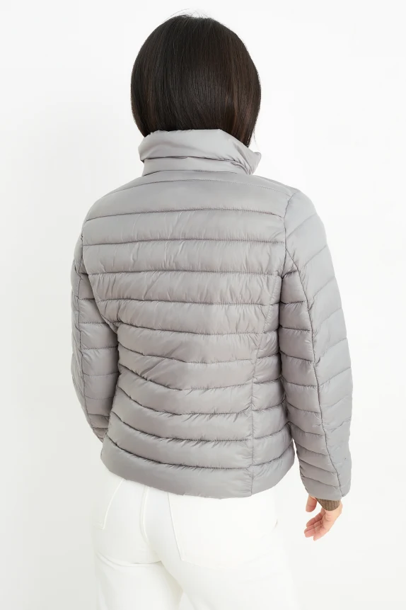 Quilted jacket gray