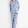 Pyjamas - patterned blue