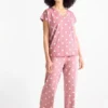 Pyjamas - polka dot rose