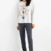 Pyjamas light gray-melange