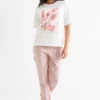 Pyjamas white / rose