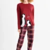 Pyjamas dark red