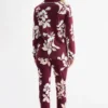 Pyjamas - floral bordeaux