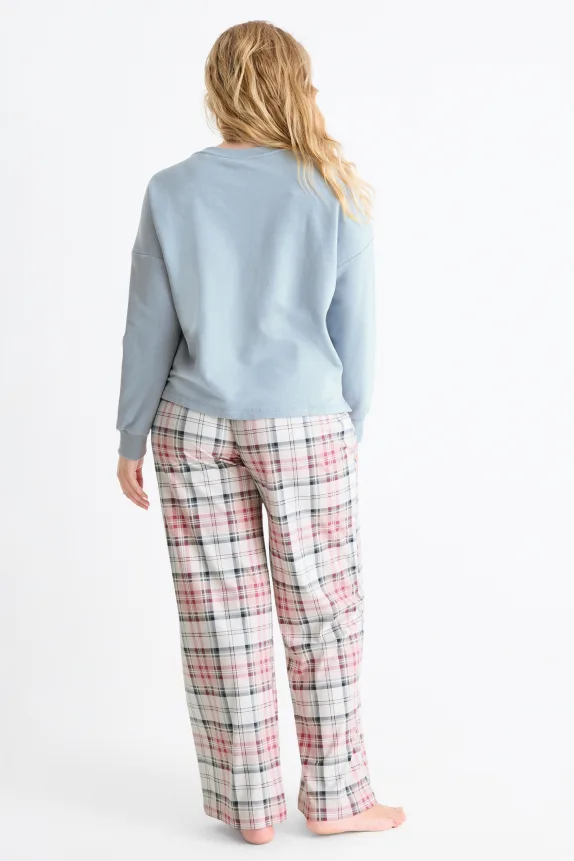Pyjamas - Mickey Mouse light blue