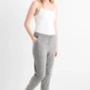 Pyjama bottoms - polka dot gray
