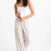 Pyjama bottoms - check cremewhite