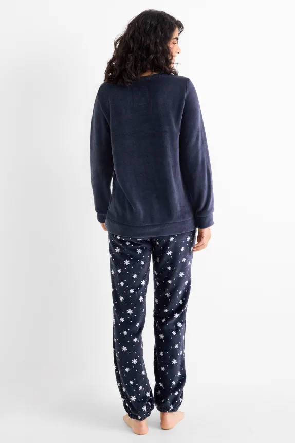 Christmas pyjamas - Snoopy dark blue