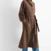 Coat brown