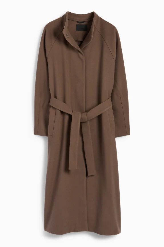 Coat brown