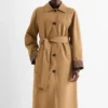 Coat brown