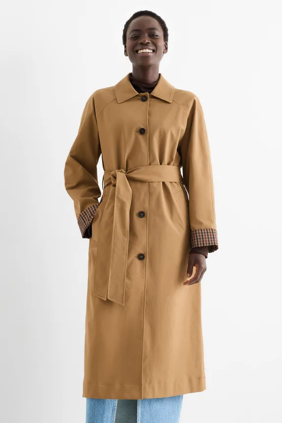 Coat brown