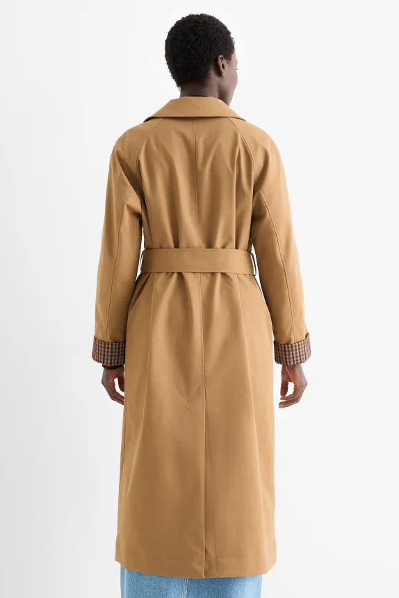 Coat brown