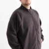 Fleece jacket dark gray