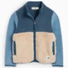 Fleece jacket dark blue