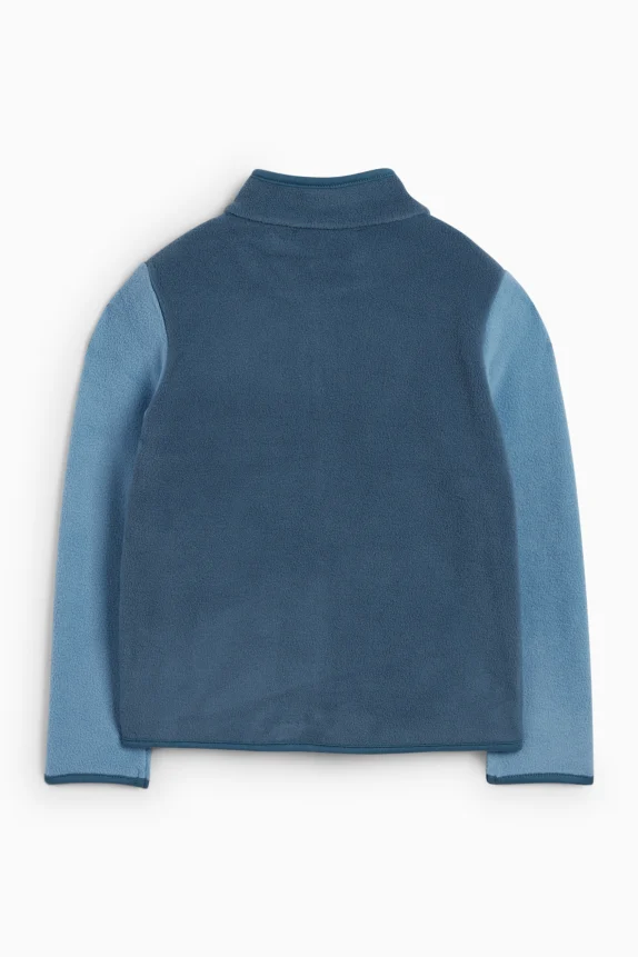 Fleece jacket dark blue