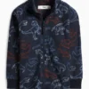 Dino - fleece jacket dark blue