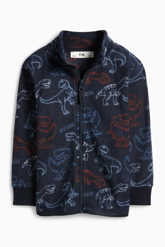 Dino - fleece jacket dark blue