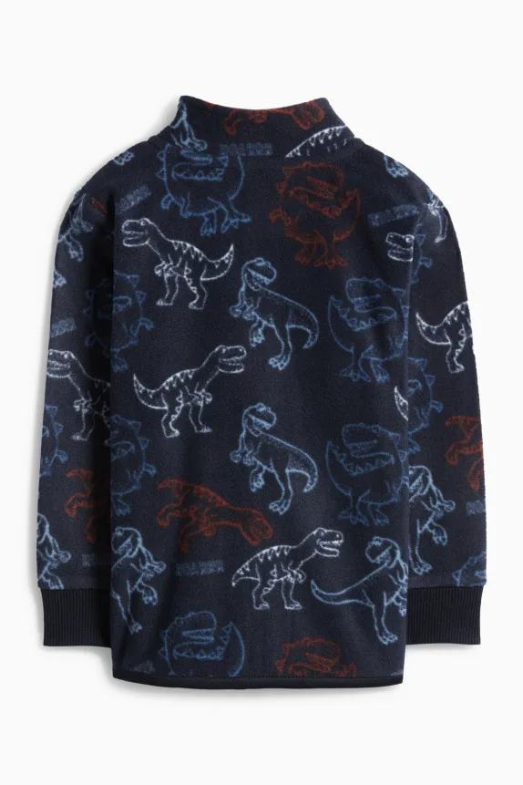 Dino - fleece jacket dark blue