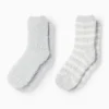 Multipack of 2 - socks light gray