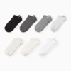 Multipack of 7 - trainer socks with motif - days of the week white / gray