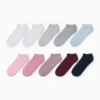 Multipack of 10 - trainer socks white