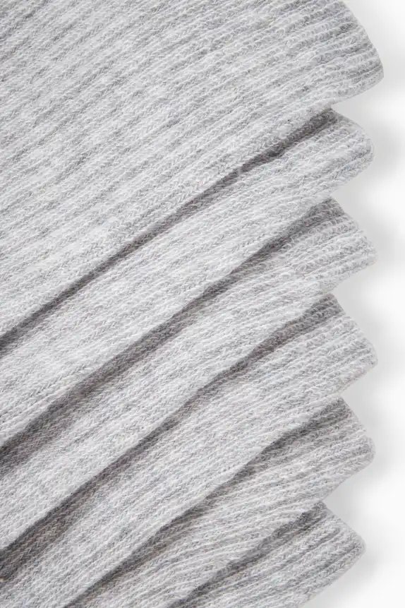 Multipack of 3 - tennis socks light gray-melange