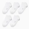 Multipack of 5 - trainer socks white