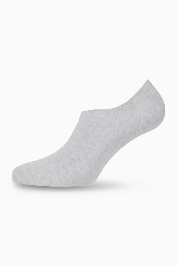 Multipack of 3 - footsies light gray
