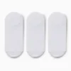 Multipack of 3 - footsies white