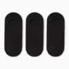 Multipack of 3 - footsies black