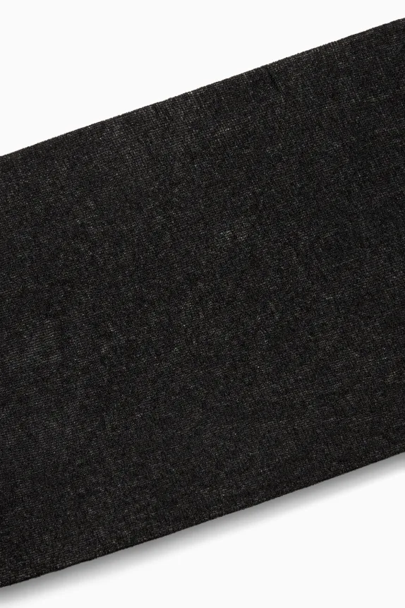 Multipack of 7 - fine ankle socks - 30 denier black