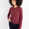 Cardigan bordeaux